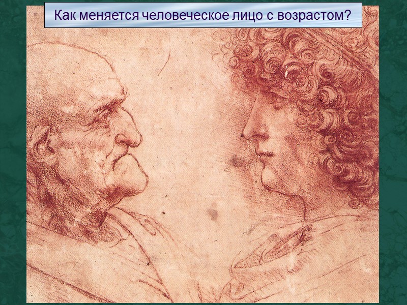 Как меняется человеческое лицо с возрастом?